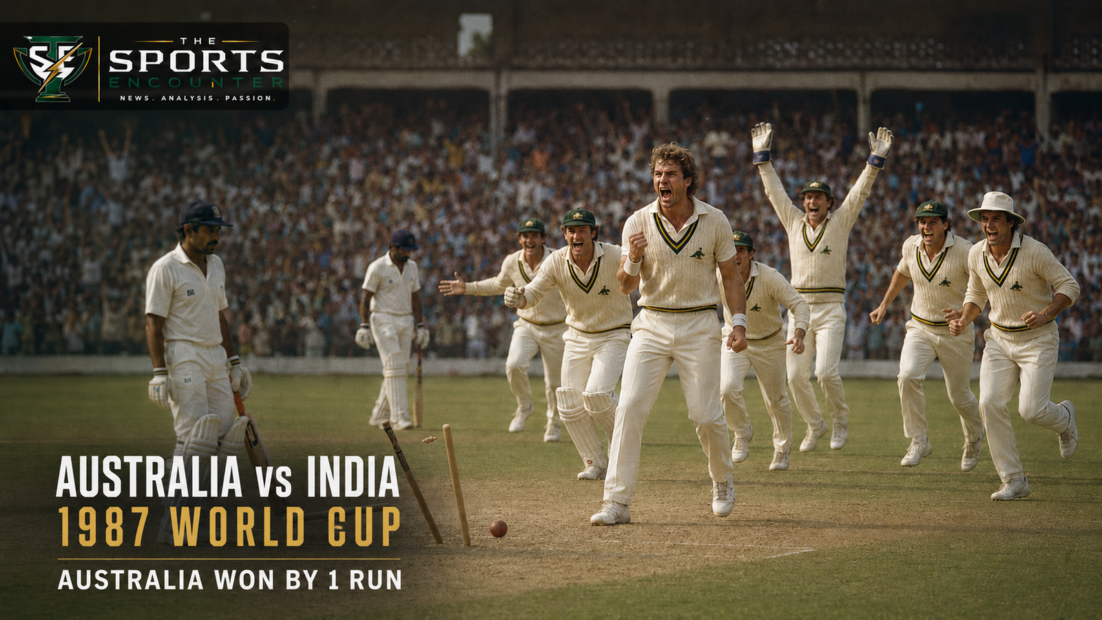 A Celebration of 5000 ODIs Match 6: Australia Beat India by One Run After Chennai Chase Turns Into Final-Over Agony