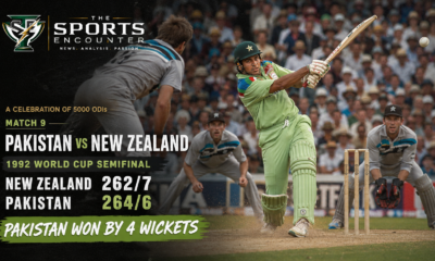 A Celebration of 5000 ODIs Match 9: Inzamam Silences Eden Park and Sends Pakistan Into the 1992 World Cup Final