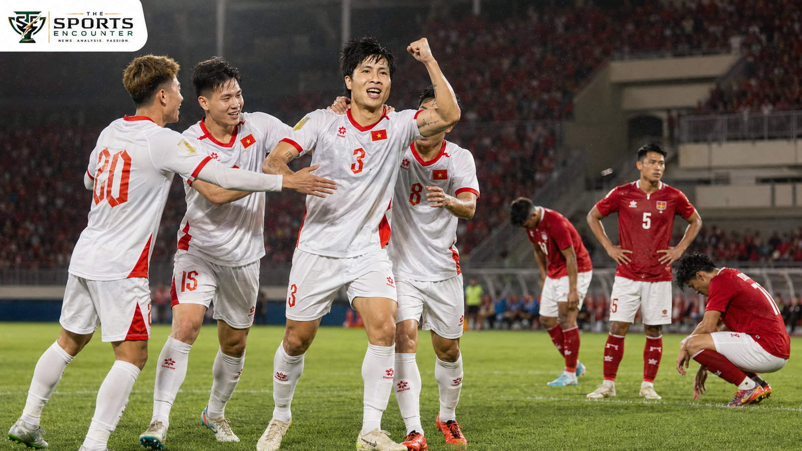 Vietnam Beat Indonesia 3-0 to Take Control of Group A