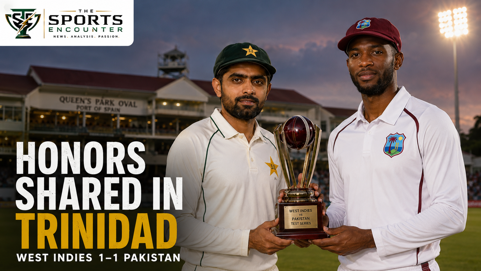 Pakistan Leave Trinidad With Relief, West Indies With Regret After a Series That Exposed Both