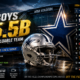 Dallas Cowboys helmet and star logo outside AT&T Stadium illustrate the franchise’s $15.5 billion valuation, with 2026 NFL team rankings showing Dallas ahead of the Rams and Giants as league values continue to surge.
