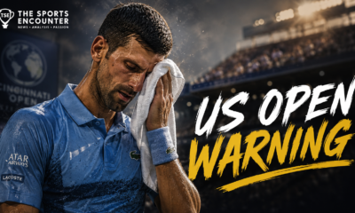 Novak Djokovic struggles with the heat during his Cincinnati Open defeat to Thiago Tirante ahead of the 2026 US Open.