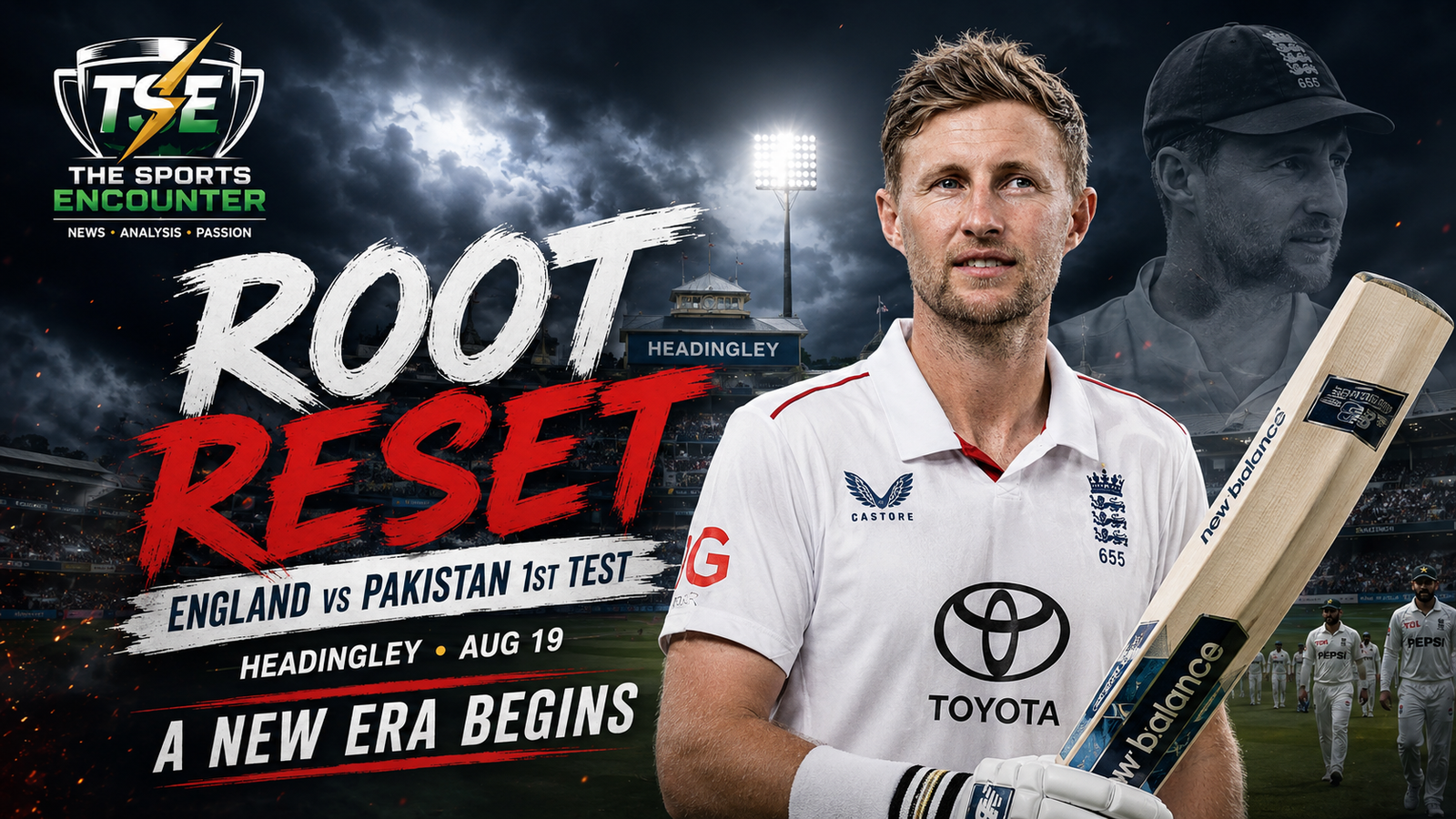 Joe Root leads England into the first Test against Pakistan at Headingley as the hosts begin a new Test era against a Babar Azam-less touring side.