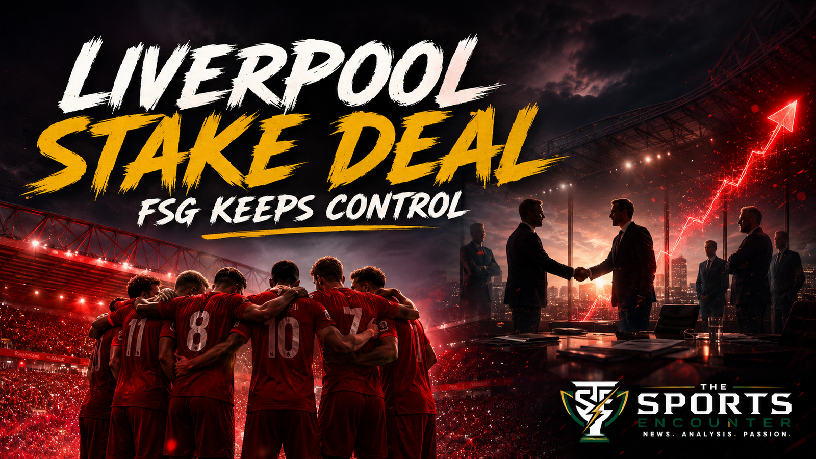 Liverpool FC stands at the center of a major ownership deal as a Jeff Bezos-backed consortium buys a minority stake while Fenway Sports Group retains control.