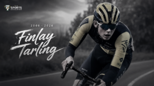 Finlay Tarling is honored in a somber cycling tribute after the 19-year-old British rider died following a serious accident during Stage 8 of the Volta a Portugal.