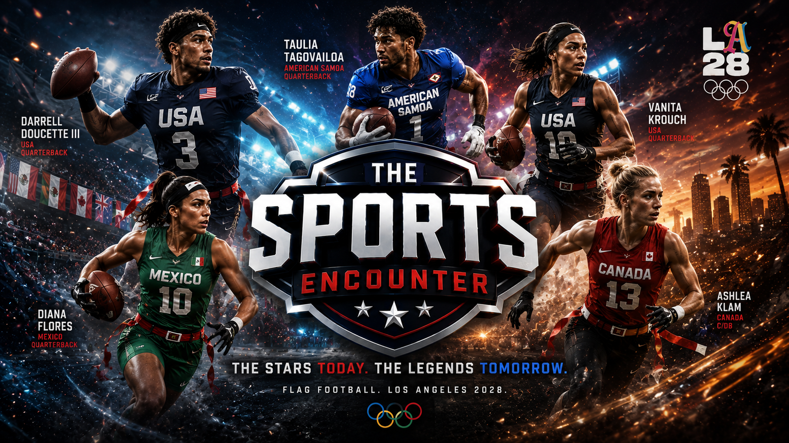 Flag Football Stars to Know Before LA28 The Players Building the Olympic Game