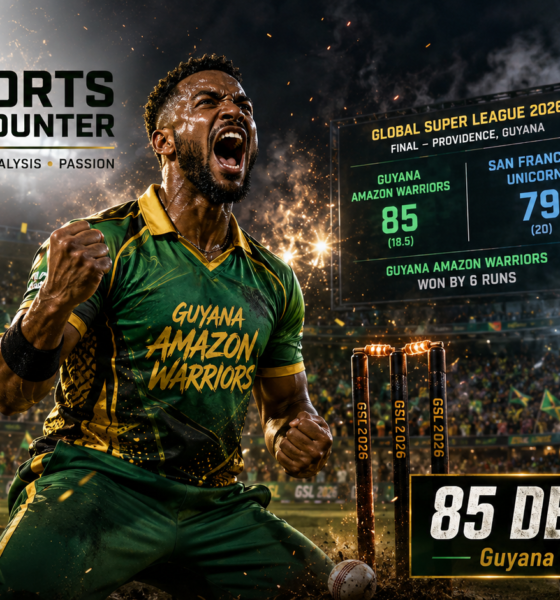 Global Super League, Guyana Amazon Warriors, San Francisco Unicorns, Dwaine Pretorius, Mohammad Nabi, Matthew Forde, Oliver Peake, GSL 2026, Providence Stadium, Cricket Final