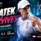 Iga Swiatek celebrates after defeating Elina Svitolina in three sets to reach the National Bank Open 2026 women’s final in Toronto.