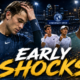 Jack Draper and Gael Monfils react during their opening-round defeats as the Cincinnati Open 2026 begins with major early upsets.