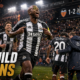 Yoane Wissa celebrates Newcastle United’s 2-1 preseason win over Valencia as Matthias Jaissle begins his rebuild, while Anthony Elanga is helped from the field after an injury scare at Mestalla.