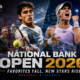 National Bank Open 2026 featured image showing rising tennis stars and leading contenders amid dramatic Montreal and Toronto stadium scenes, highlighting major upsets and breakout performances.