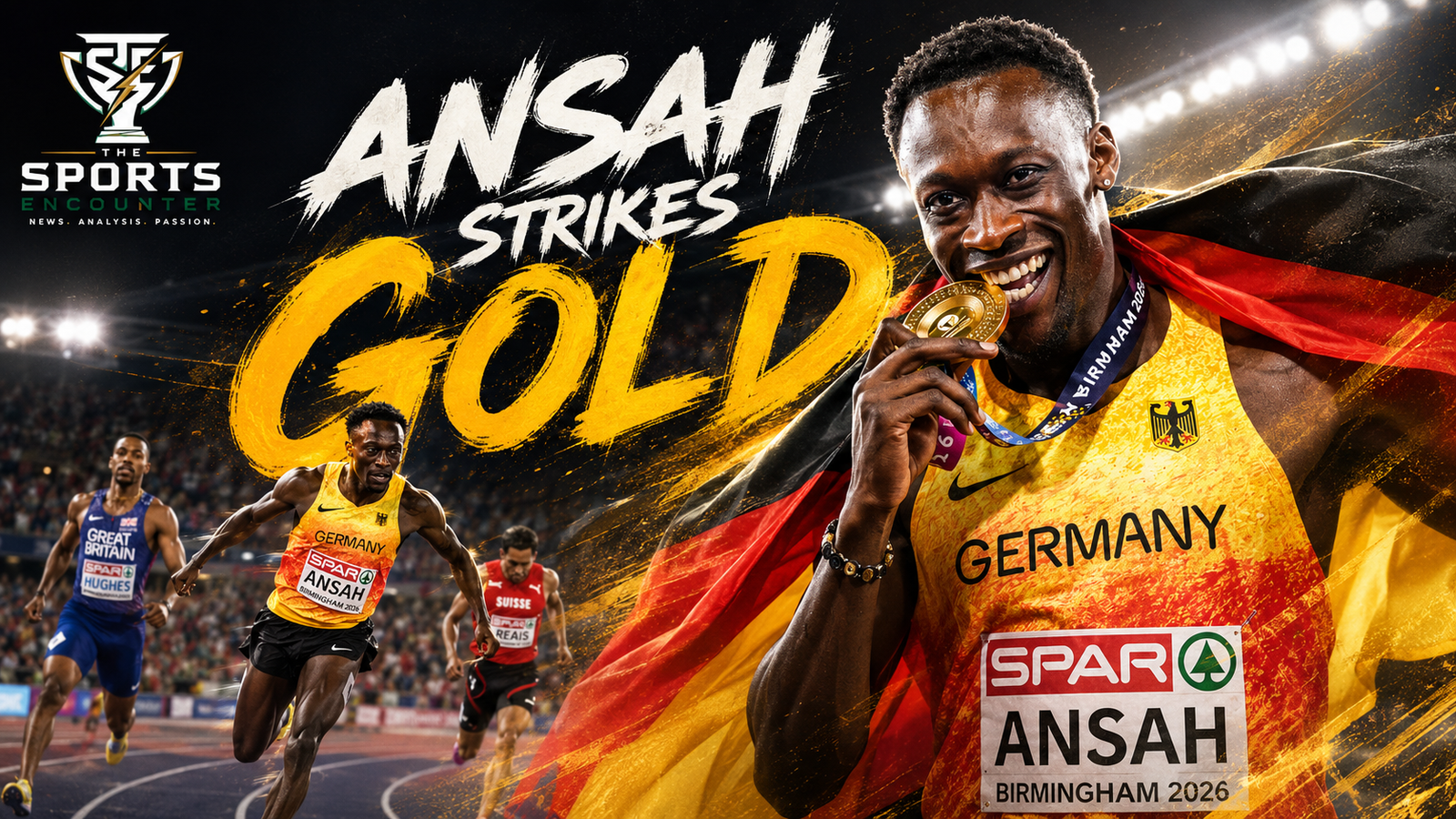 Owen Ansah Claims European 200m Gold as Germany Finds a New Sprint Star