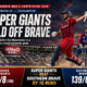 Manchester Super Giants celebrate their 10-run victory over Southern Brave in Match 26 of The Hundred 2026 at Southampton, with Manchester scoring 149/8 and Southern Brave finishing on 139/6.