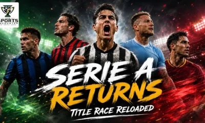 Serie A 2026-27 curtain raiser featuring leading players and clubs including Inter, Napoli, AC Milan, Juventus and Roma ahead of the new Italian league season.