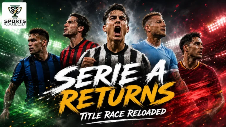 Serie A 2026-27 curtain raiser featuring leading players and clubs including Inter, Napoli, AC Milan, Juventus and Roma ahead of the new Italian league season.