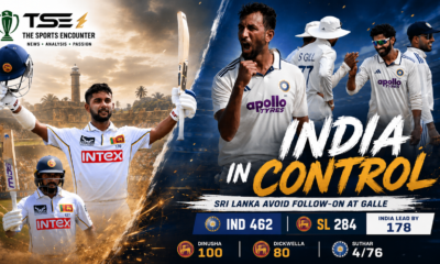 Sonal Dinusha and Niroshan Dickwella lead Sri Lanka’s recovery against India on Day 3 of the first Test at Galle, where India retained a 178-run first-innings lead.