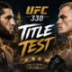 Islam Makhachev and Ian Machado Garry face off ahead of their UFC 330 welterweight title fight in Philadelphia, with Garry aiming to become Ireland’s second UFC champion.