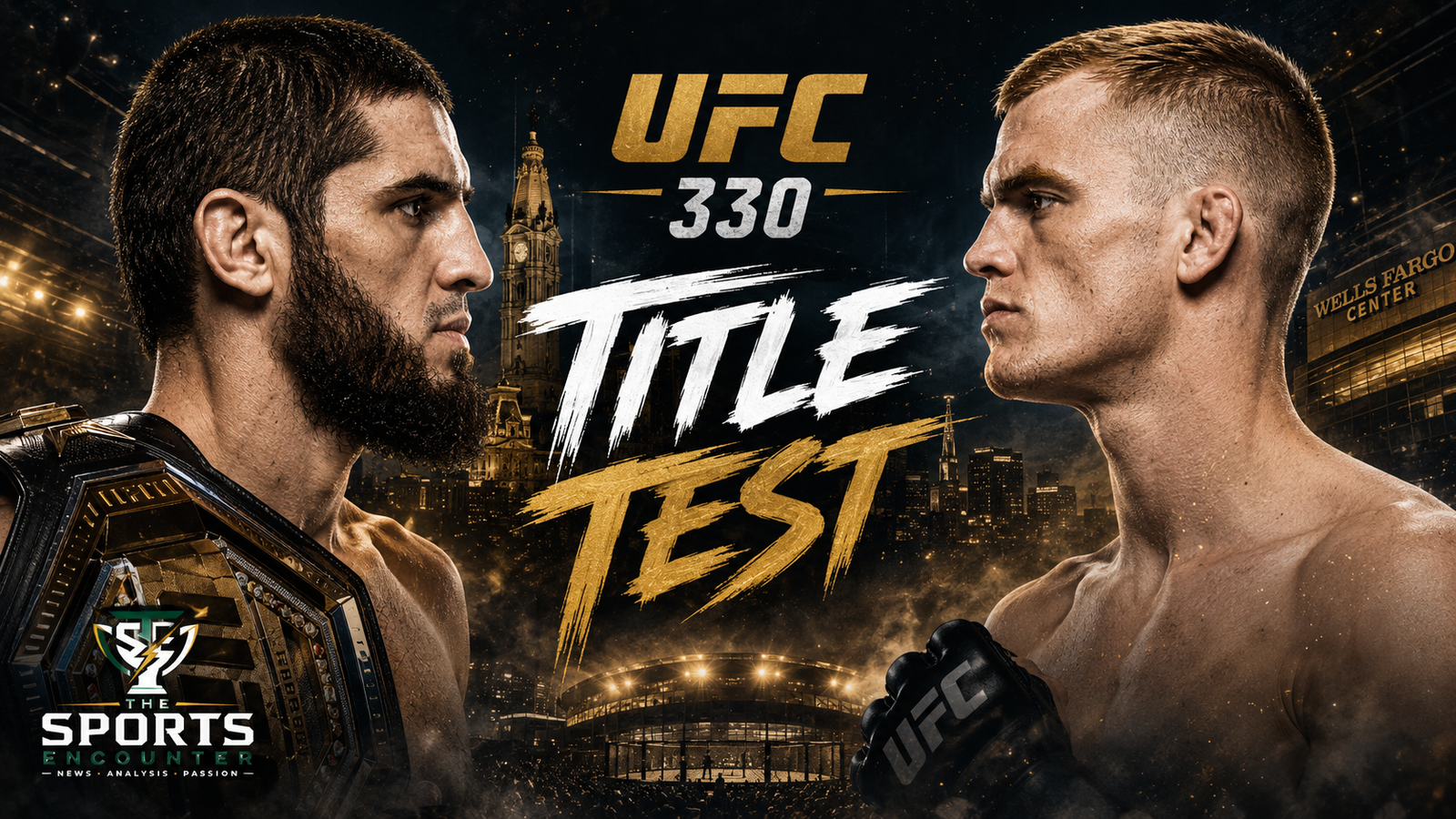 Islam Makhachev and Ian Machado Garry face off ahead of their UFC 330 welterweight title fight in Philadelphia, with Garry aiming to become Ireland’s second UFC champion.