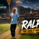 Ralphy, the energetic Queen’s Park Oval groundsman, running onto the field at the historic Port of Spain cricket venue.