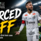 Neymar leaves the pitch temporarily during Santos’ match against Vasco after Brazil’s new goalkeeper injury time-wasting rule is applied.