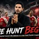 Arsenal celebrate as defending Premier League champions while Manchester City, Liverpool, Manchester United and Chelsea enter a new-look 2026-27 season.