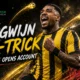 Steven Bergwijn celebrates his Al-Ittihad hat-trick alongside Tijjani Reijnders after scoring his first Al-Qadsiah goal during Saudi Pro League action.