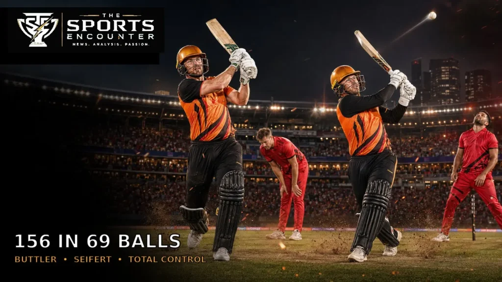 Seifert and Buttler Tear Through Welsh Fire as Manchester Chase 156 in 69 Balls