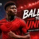 Carlos Baleba featured in Manchester United transfer artwork after completing his move from Brighton in August 2026.