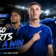 Cole Palmer, Morgan Rogers and João Pedro celebrate Chelsea’s 3-2 Premier League win over Fulham at Craven Cottage in Xabi Alonso’s first league match.
