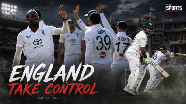 England dominate Pakistan on Day 2 of the second Test at Lord’s after bowling the visitors out for 110 and taking a 261-run lead.