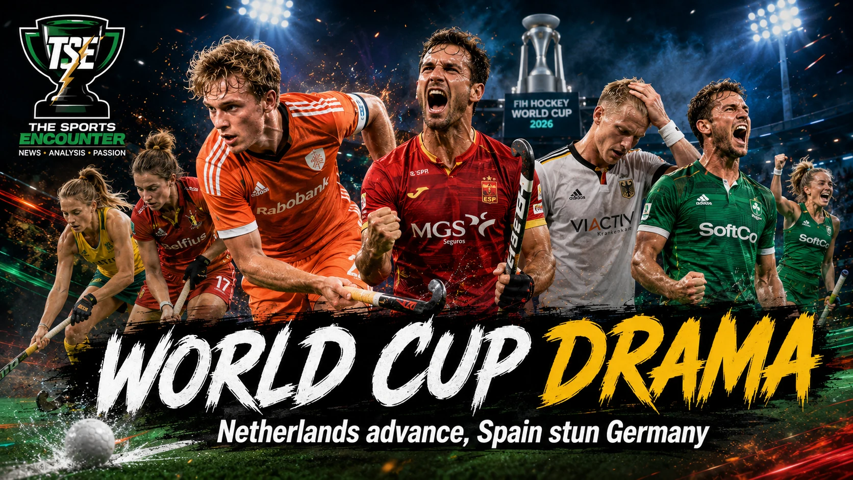 Netherlands, Spain, Ireland and Australia feature in a cinematic FIH Hockey World Cup 2026 wrap after a dramatic August 21 slate across the men’s and women’s tournaments.