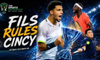 Arthur Fils celebrates winning the Cincinnati Open 2026 men’s title alongside Frances Tiafoe, Brandon Nakashima and other leading US Open contenders.