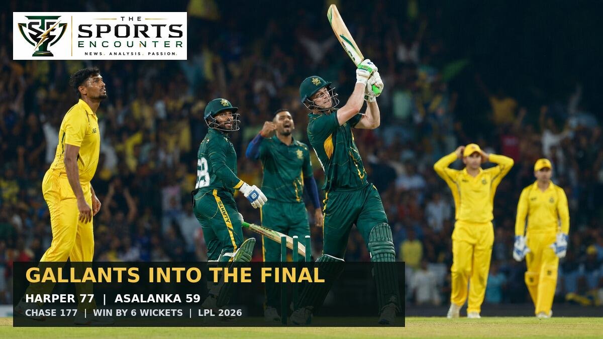 Galle Gallants, Colombo Kaps, Lanka Premier League 2026, Sam Harper, Charith Asalanka
