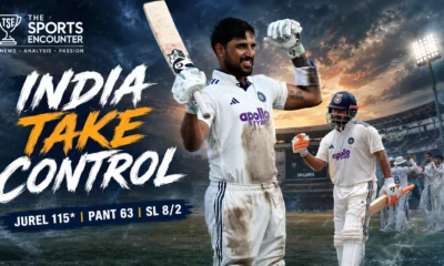 Dhruv Jurel celebrates his century as India dominate Sri Lanka on day two of the second Test in Colombo, with Rishabh Pant and India’s bowlers helping build a 495-run advantage.