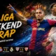 La Liga opening weekend graphic featuring Barcelona, Real Madrid, Sevilla and Atletico Madrid after a dramatic round of matches in Spain.