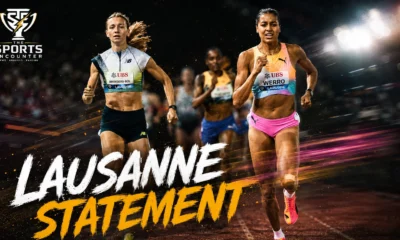 Audrey Werro, Letsile Tebogo and Emmanuel Wanyonyi feature in a cinematic Lausanne Diamond League scene after major wins ahead of the 2026 World Athletics Ultimate Championships in Budapest.