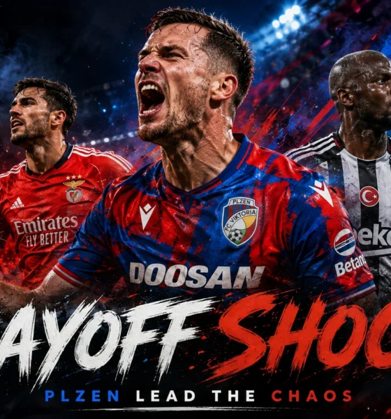 Viktoria Plzeň celebrate a dramatic Europa League play-off comeback as Benfica, Beşiktaş and other clubs seal league-phase qualification.