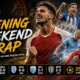 Premier League opening weekend graphic featuring Arsenal, Manchester United, Brighton, Manchester City and Liverpool after a dramatic start to the 2026-27 season.