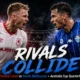 Preston Lions and South Melbourne players face off in a cinematic Australia Cup 2026 quarterfinal setting ahead of their August 26 clash at Genis Steel Stadium.