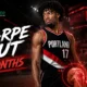 Shaedon Sharpe sidelined by a right knee injury as Portland turns to Ja Morant, Damian Lillard, Jrue Holiday and Scoot Henderson for the 2026-27 NBA season.
