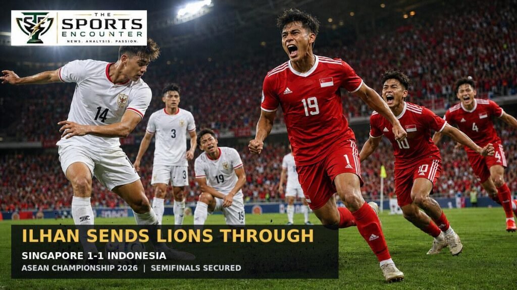 Ilhan Fandi Delivers the Point That Sends Singapore Through