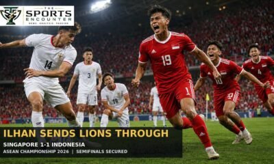 Ilhan Fandi Delivers the Point That Sends Singapore Through