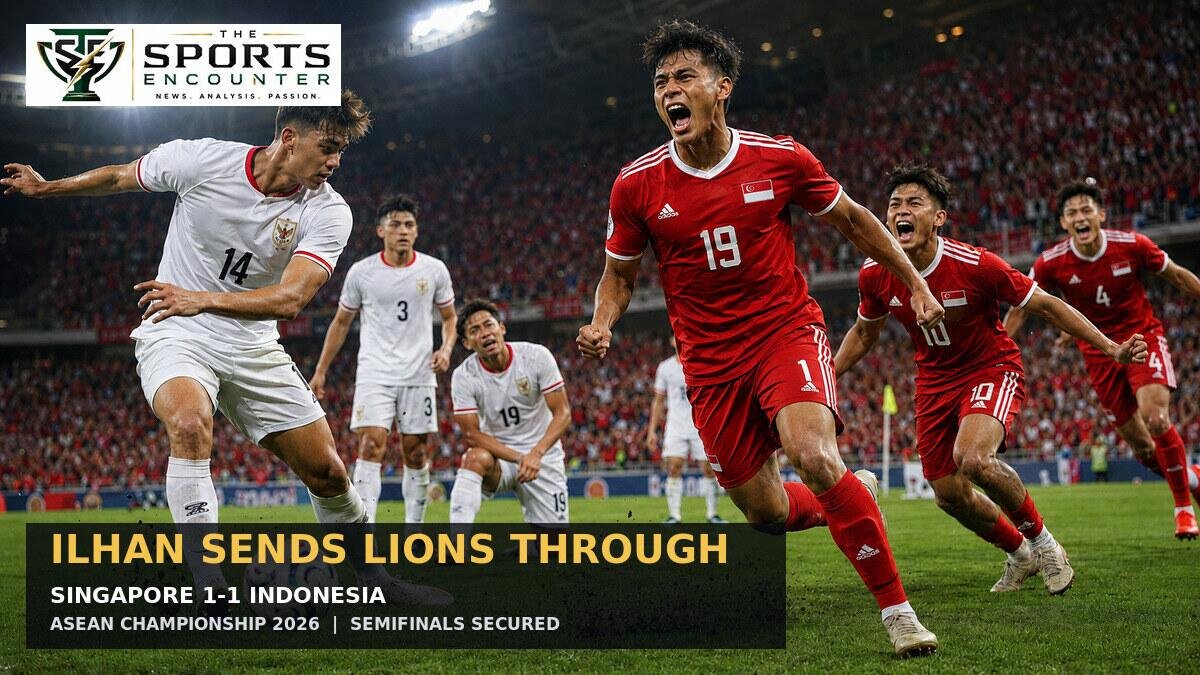 Ilhan Fandi Delivers the Point That Sends Singapore Through