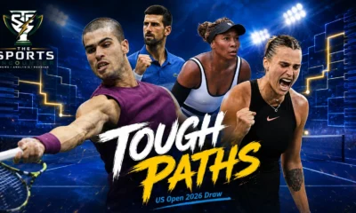 US Open 2026, Carlos Alcaraz, Aryna Sabalenka, Novak Djokovic, Venus Williams