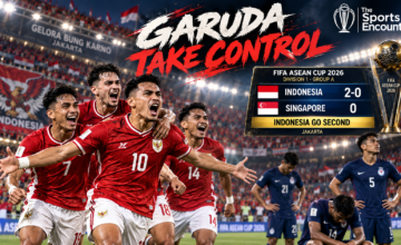 Oratmangoen and Romeny Give Indonesia Control as Singapore’s Red Card Turns 1-0 Into 2-0