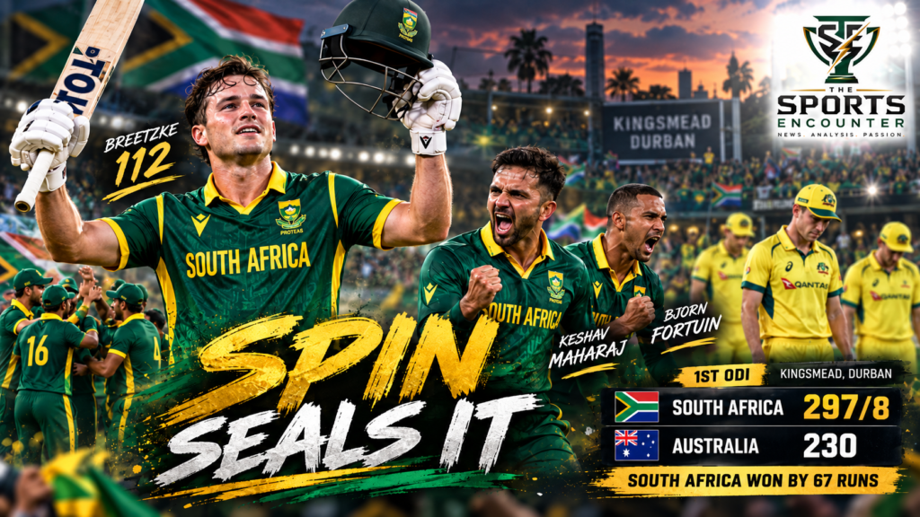 Marsh Blasts Australia to 90/0, Then South Africa Turn a Runaway Chase Into a 67-Run Statement