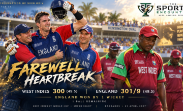 A Celebration of 5000 ODIs Match 23: England’s Last Pair Deny Brian Lara a Winning Farewell