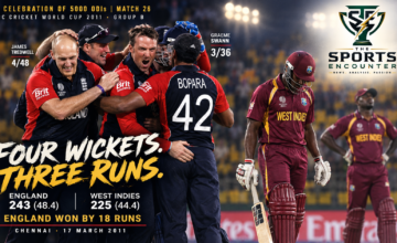 A Celebration of 5000 ODIs Match 26: England Escape Elimination as West Indies Lose Four Wickets for Three Runs