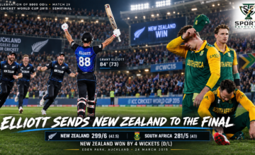 A Celebration of 5000 ODIs Match 29: Elliott’s Six Breaks New Zealand’s Semifinal Barrier and South African Hearts