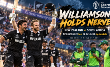 A Celebration of 5000 ODIs Match 35: Williamson Holds His Nerve as South Africa Let Another World Cup Escape Slip Away